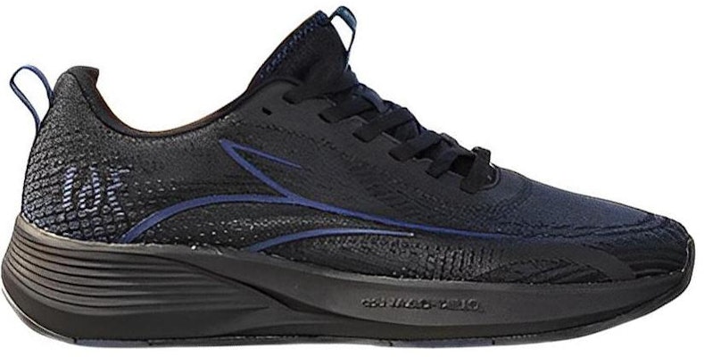 361° 飛逸 潮流舒適 防滑耐磨 低幫 跑步鞋 男款 黑藍 Order 361° 飛逸 潮流舒適 防滑耐磨 低幫 跑步鞋 男款 黑藍