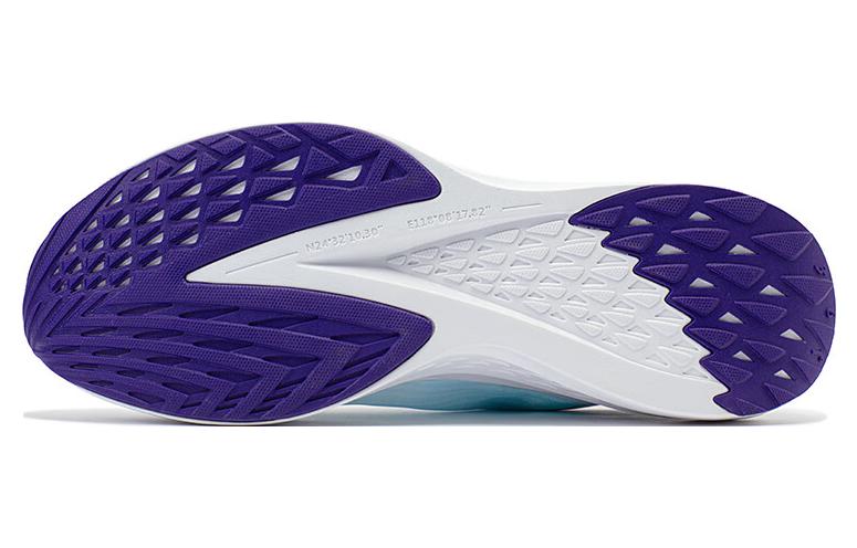 Shop 361° 飛魚1 減震防滑耐磨 低幫 跑步鞋 男款 白藍紫