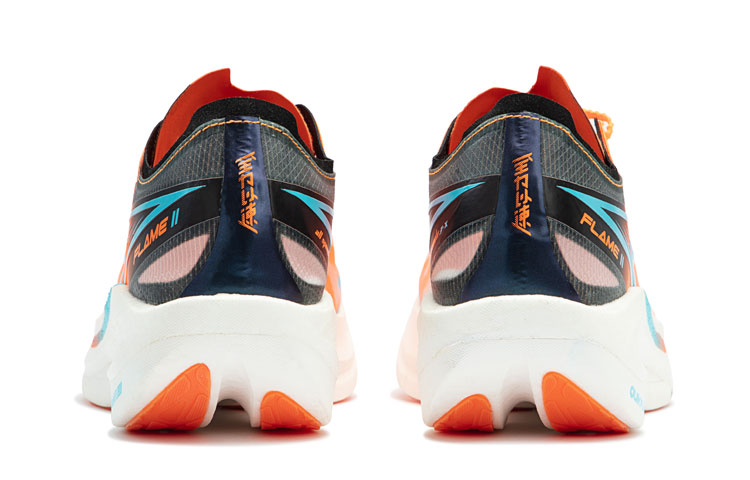 Shop 361° 飛燃2 全力以速 Q彈科技 碳板 低幫 跑步鞋 男款 螢光橙