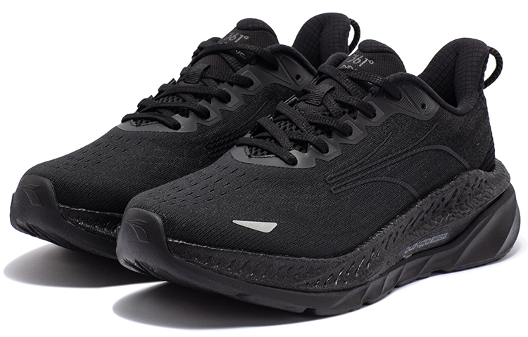 Lookbook Sepatu Lari 361° Flame 3 'Hitam Obsidian' 672332201-7