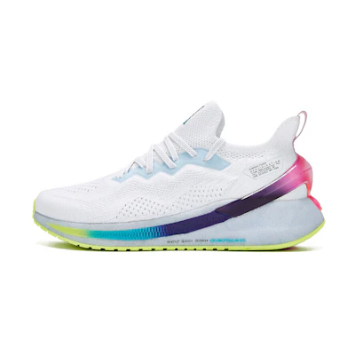 361° Flying Wing Sock Low Running Shoes 'White Blue'