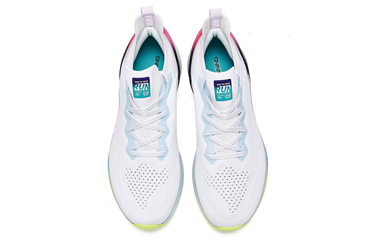 Order Sepatu Lari Rendah 361° Flying Wing 'Putih Biru' 672012225F-1