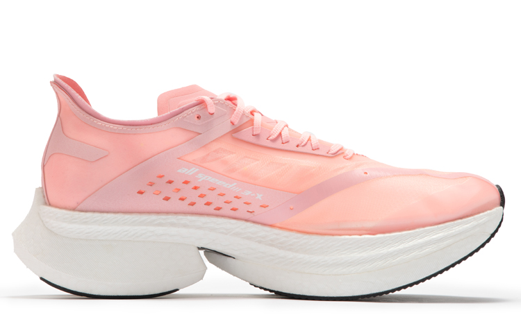 Order 361° 疾風 真桃花 專業馬拉松競速 低筒 跑步鞋 男款 粉色