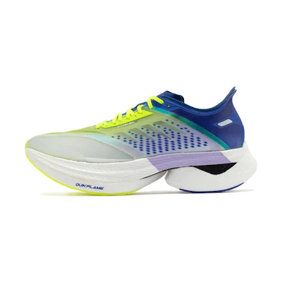 361° Furious Running Shoes 'White Blue Yellow'