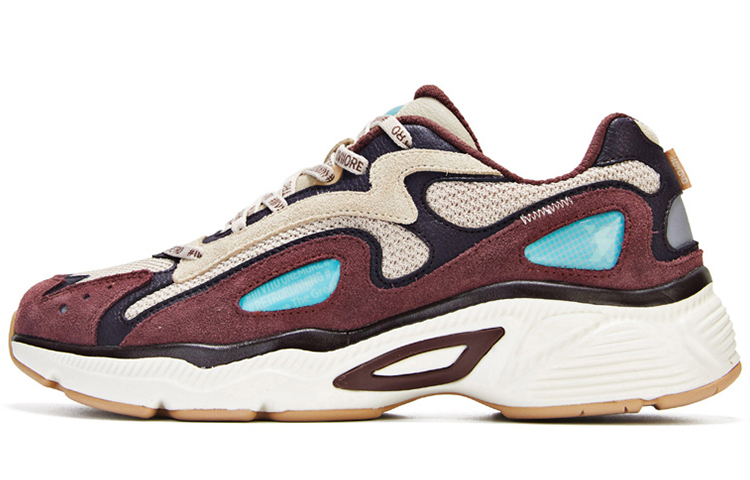 361° Gray Pink 'Lianpu Light Slip-Resistant Retro Culture' 671936773-20