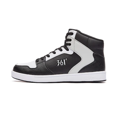 361° High-Top 'Black White Winter Cotton'
