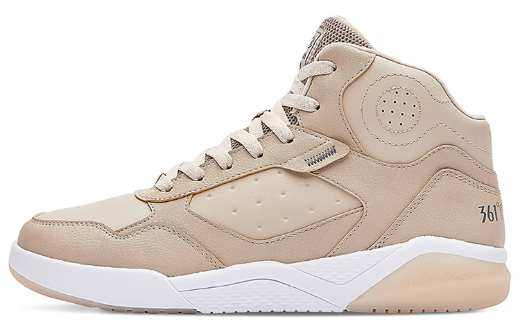 Buy 361° 冬季征程 加絨 保暖 耐磨防滑 高筒 冬季加棉板鞋 男款 淺骨色