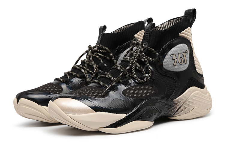 Order 361° High-Top Basketball 'Black Gold' 572011111-4
