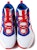361° High-Top Basketball 'Putih Biru' 672111102-4
