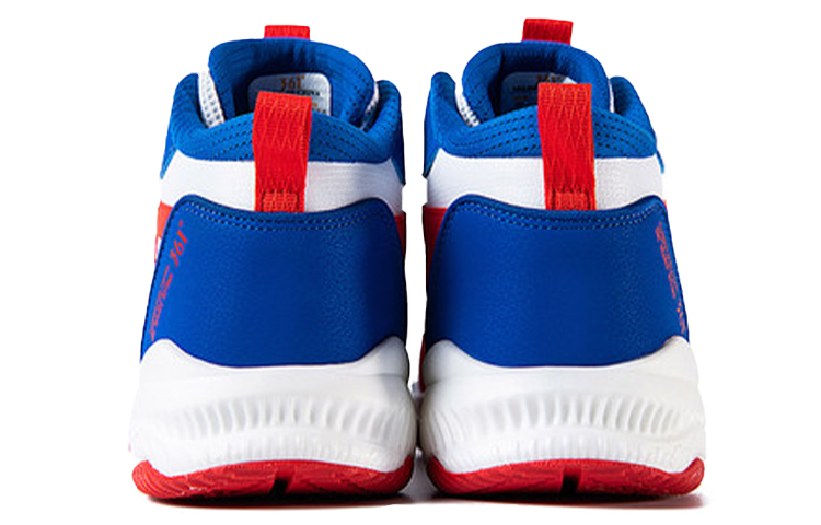 Shop 361° High-Top Basketball 'White Blue' 672111102-4