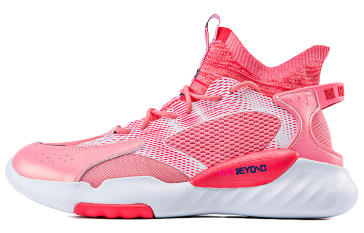 361° High-Top Basketball 'White Pink' 671911107-5