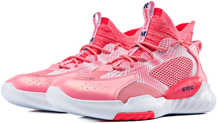 361° High-Top Basketball 'White Pink' 671911107-5 Lookbook 361° High-Top Basketball 'White Pink' 671911107-5