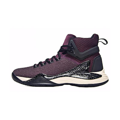 361° High-Top Basketball Shoes 'Black Purple'