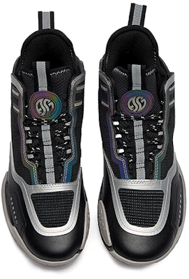 361° High-Top Basketball Shoes 'Black White' 572041109-3 Order 361° High-Top Basketball Shoes 'Black White' 572041109-3