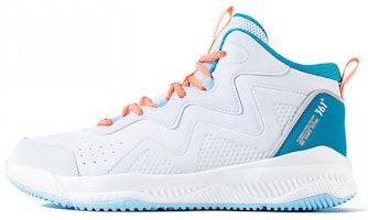 361° High-Top Basketball Shoes 'White Blue Orange' 672111102-2 361° High-Top Basketball Shoes 'White Blue Orange' 672111102-2