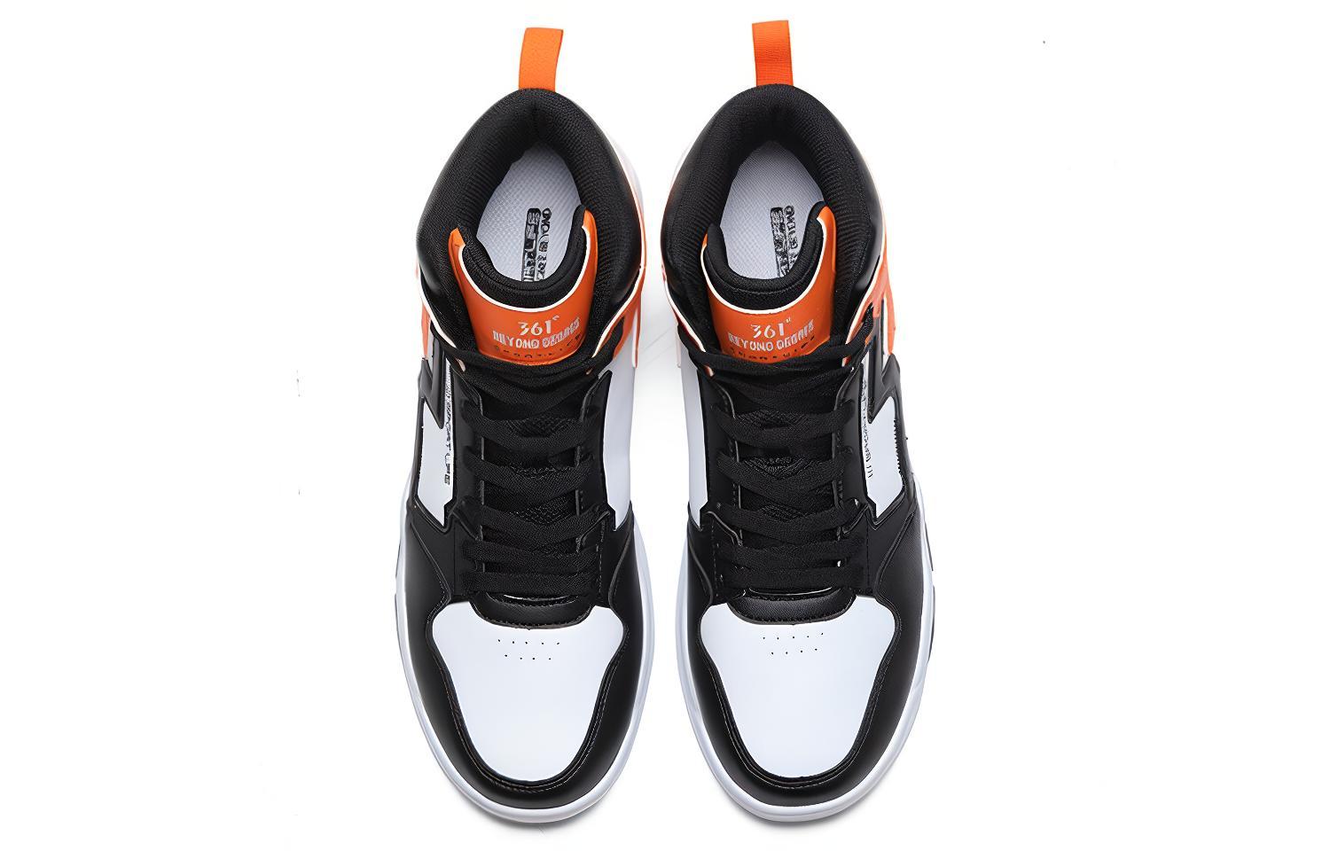 Lookbook 361° High-Top Basketball Sneaker 'Black Orange' 672036615-3