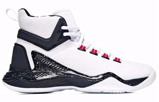 361° High-Top Basketball Sneakers 'White Black' 671831101-1 Order 361° High-Top Basketball Sneakers 'White Black' 671831101-1
