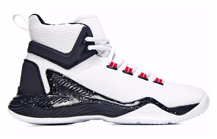 Order 361° High-Top Basketball Sneakers 'White Black' 671831101-1