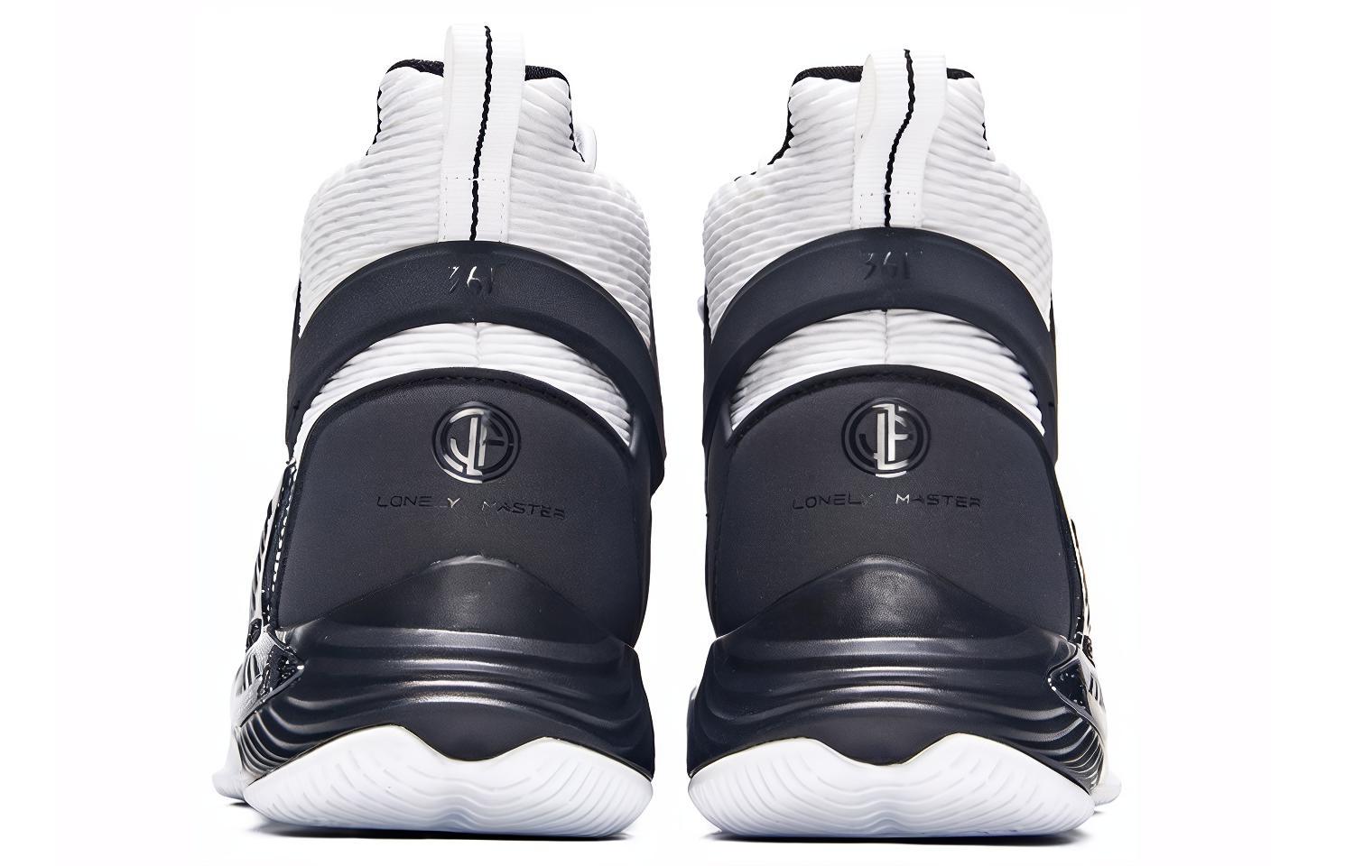 Lookbook 361° High-Top Basketball Sneakers 'White Black' 671831101-1
