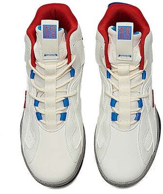 Sneakers Bola Keranjang Tinggi 361° 'Putih Biru' 672031114-1 Order Sneakers Bola Keranjang Tinggi 361° 'Putih Biru' 672031114-1