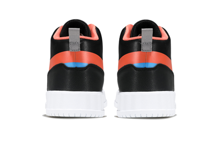 Shop 361°高帮休闲皮革运动鞋“黑灰” 672036625-5