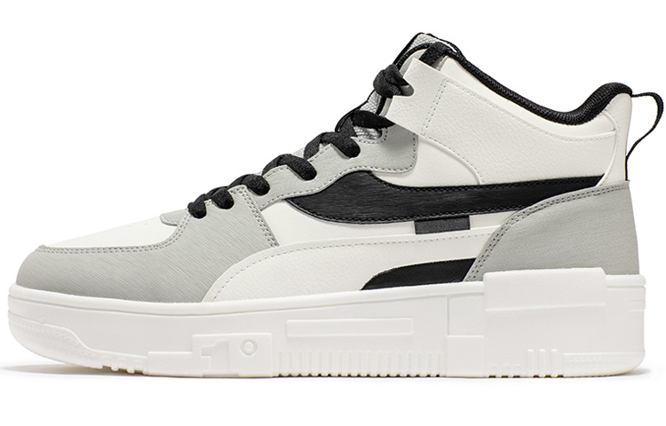 361° High-Top Casual Sneaker 'Warm White Grey' 672236616B-2