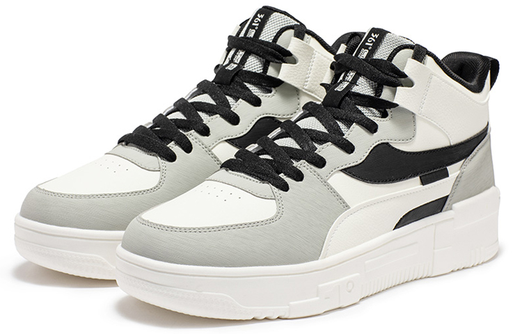 Lookbook 361° Hoge Sneakers ''Warm White Grey'' 672236616B-2