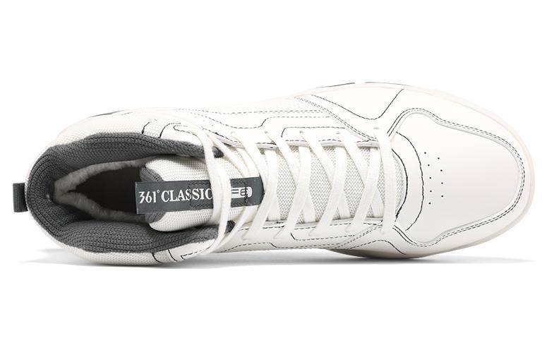 Lookbook 361° ハイカット ライフスタイルスニーカー 白/グレー 672346619B-2