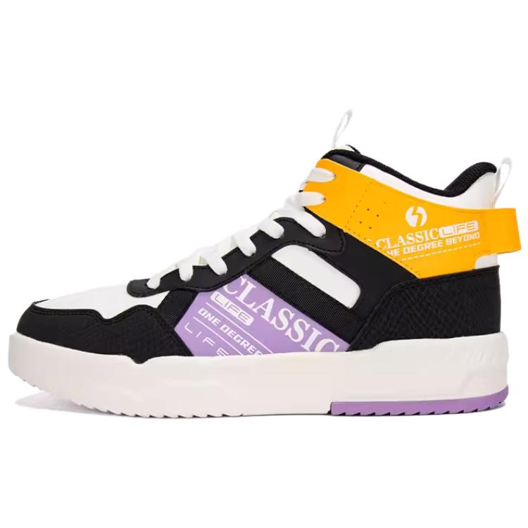 361° High-Top Skate Shoe 'Black and White' 672246605F-3