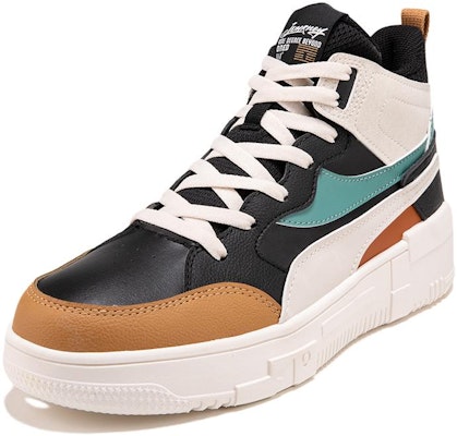 361° High-Top Skate Shoe 'Black Green Yellow' 672246612-5 Order 361° High-Top Skate Shoe 'Black Green Yellow' 672246612-5