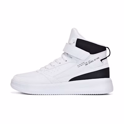 361° High-Top Skate Shoe 'Black White'