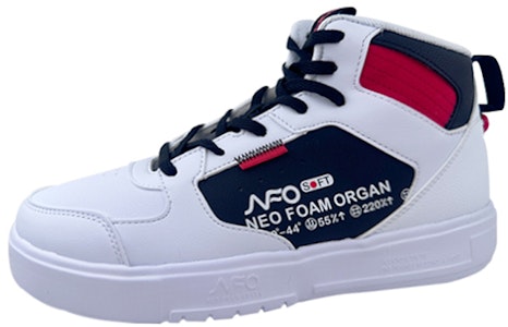 361° 高帮滑板鞋 '白黑' 672036606F-3 Lookbook 361° 高帮滑板鞋 '白黑' 672036606F-3