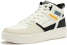 Order Kasut 361° High-Top Skate 'Putih Hitam' 672236606F-2
