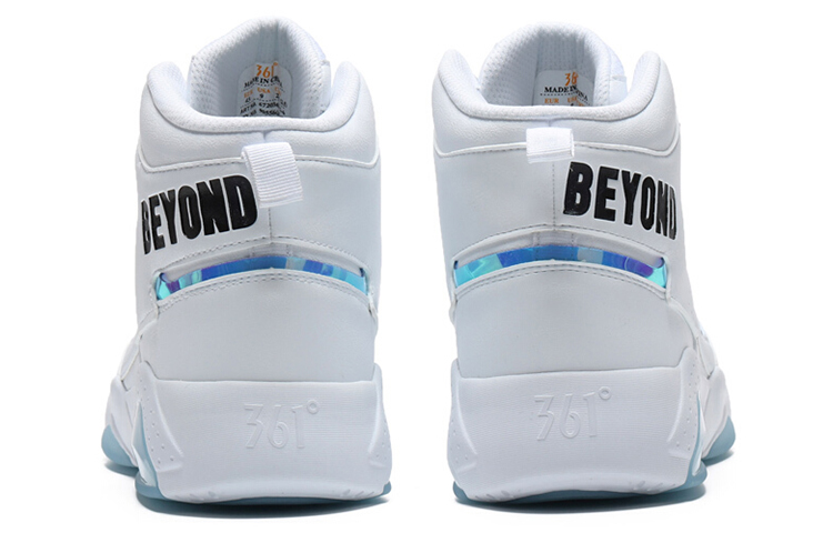 Lookbook 361° 邦弹科技 防滑耐磨 高筒 滑板鞋 白蓝