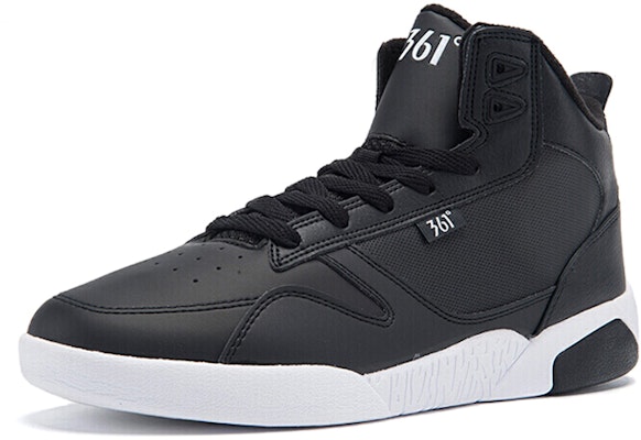 361° High-Top Skate Shoes 'Black White' 671646601A-4 Order 361° High-Top Skate Shoes 'Black White' 671646601A-4