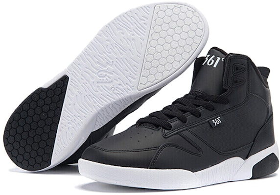 361° High-Top Skate Shoes 'Black White' 671646601A-4 Shop 361° High-Top Skate Shoes 'Black White' 671646601A-4