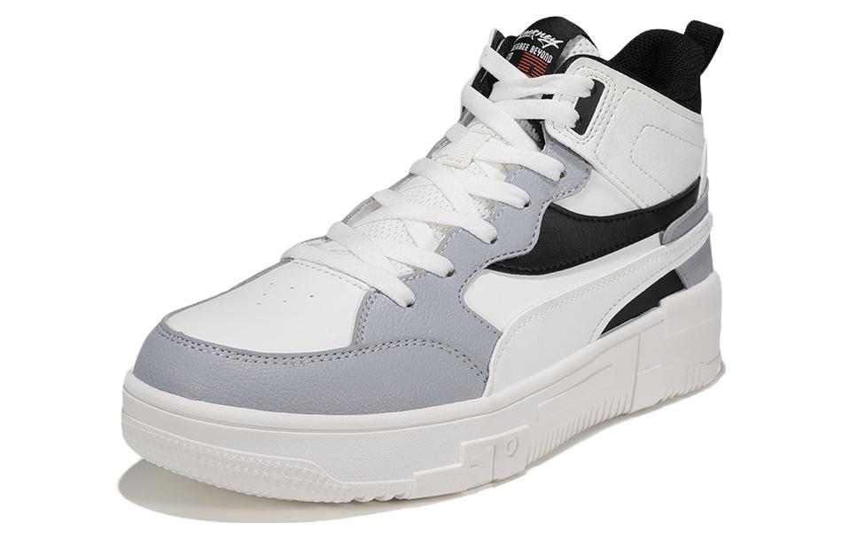 Order 361° ハイカットスケシュー 白黒灰 672246612-3