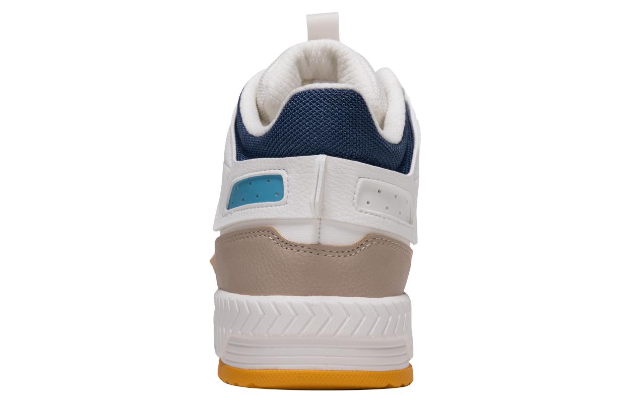 Shop 361° 高帮滑板鞋 '白蓝棕' 672146608B-8