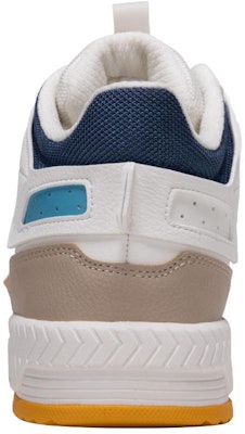361° High-Top Skate Shoes 'White Blue Brown' 672146608B-8 Shop 361° High-Top Skate Shoes 'White Blue Brown' 672146608B-8