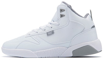 361° High-Top Skate Shoes 'White Grey' 671646601A-1 361° High-Top Skate Shoes 'White Grey' 671646601A-1