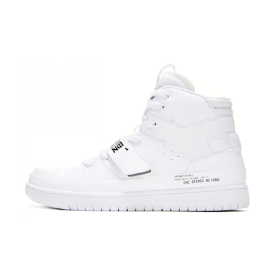 361° High-Top Skate Shoes 'White Wrap-Around Warmth Non-Slip'