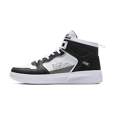 361° High-Top Skateboard Shoe 'White Black'