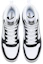 Order 361° Sepatu High-Top Skateboard 'Putih Hitam' 672036615F-4