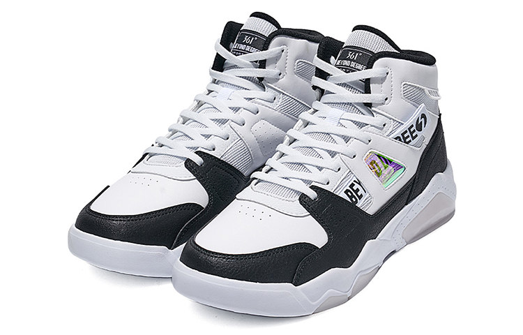 Lookbook Zapatillas de Skateboard Altas 361° 'Blanco Negro' 672136601-7