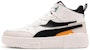 Kasut Skateboard Tinggi 361° 'Putih Hitam Jingga' 672246612-4
