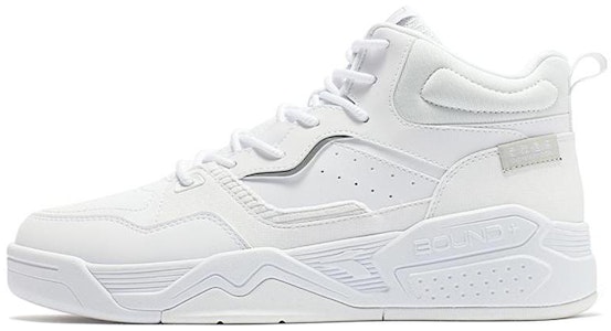 361° 耐磨防滑 高筒 板鞋 男款 白 Buy 361° 耐磨防滑 高筒 板鞋 男款 白