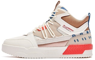 361° High-Top Skateboard Sneakers 'Light Bone' 672146603B-1 361° High-Top Skateboard Sneakers 'Light Bone' 672146603B-1
