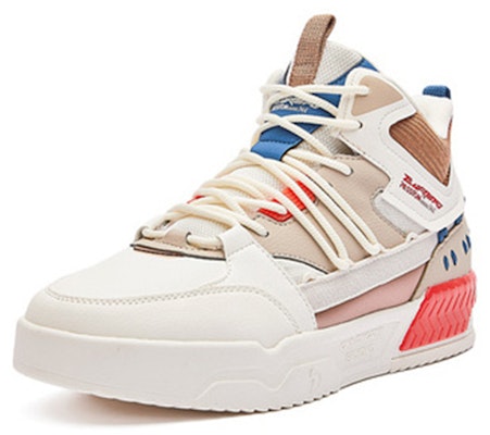 361° High-Top Skateboard Sneakers 'Light Bone' 672146603B-1 Order 361° High-Top Skateboard Sneakers 'Light Bone' 672146603B-1