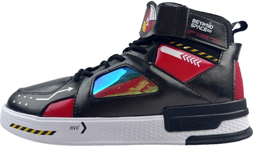 361° 防滑耐磨 高筒 板鞋 男款 黑紅 Buy 361° 防滑耐磨 高筒 板鞋 男款 黑紅