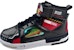 361° Sneakers Tinggi 'Hitam Merah' 572036625-3
